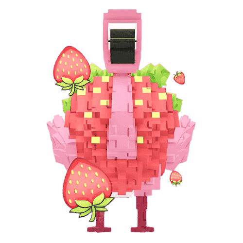 Strawberrelli Flamingelli